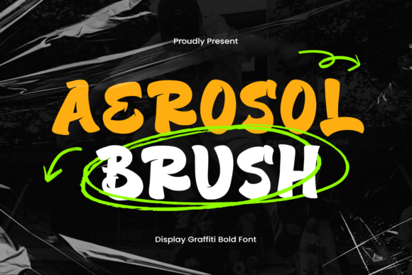 Aerosol Brush Font for Bold Branding