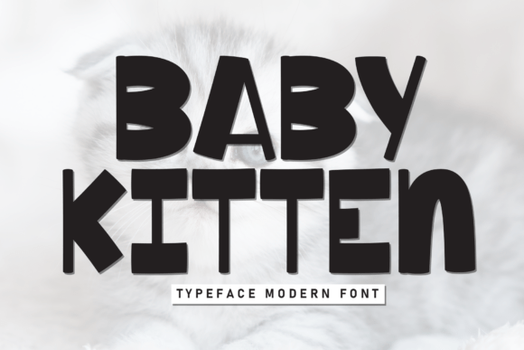 Baby Kitten Font for Web Design