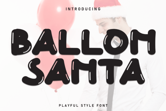 Ballon Santa Font