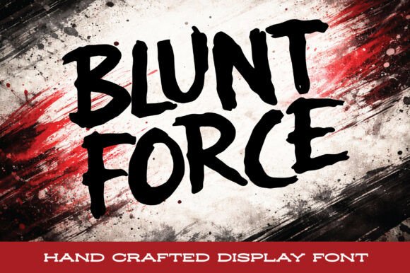 Blunt Force Font for Bold Branding