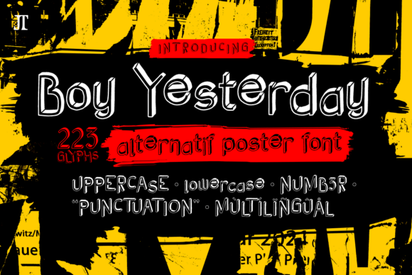 Boy Yesterday Font Review