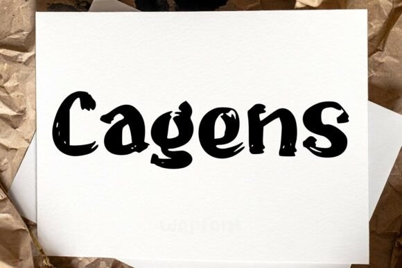 Cagens Font Review