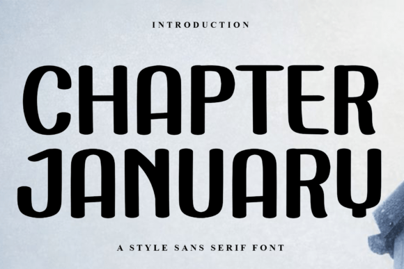 Chapter January Font