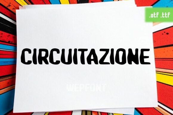 Circuitazione Font for Creative Projects