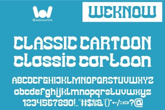 Classic Cartoon Font Review