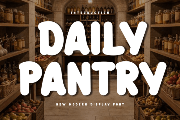 Daily Pantry Font for Creative Projects