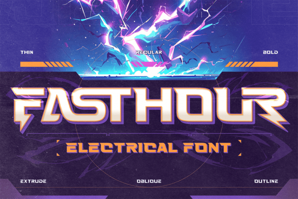 Fasthour Font for Web Design