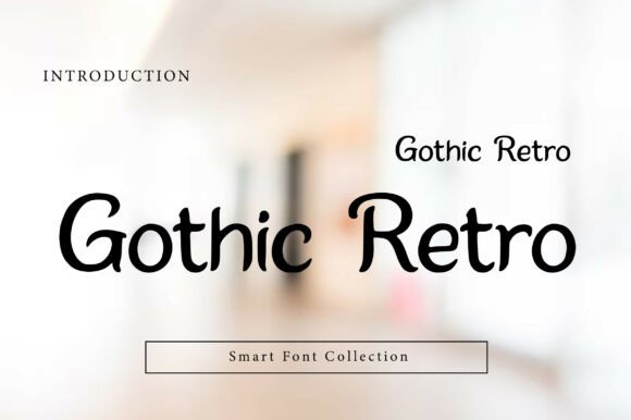 Gothic Retro Font for Bold Branding