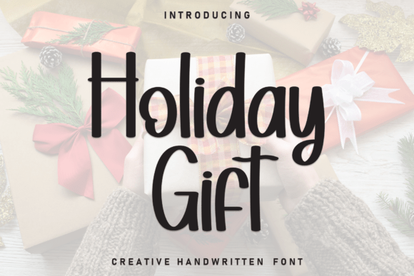 Holiday Gift Font Review