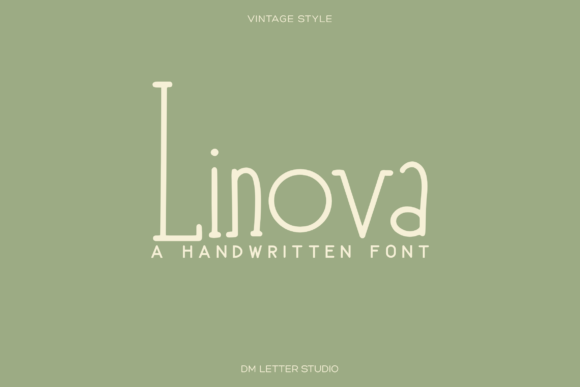 Linova Font for Creative Makers