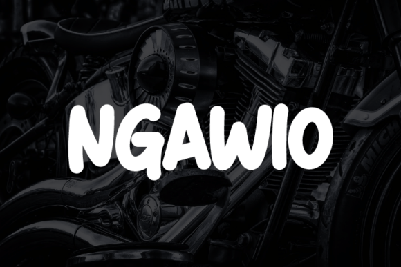 Ngawio Font for Creative Makers