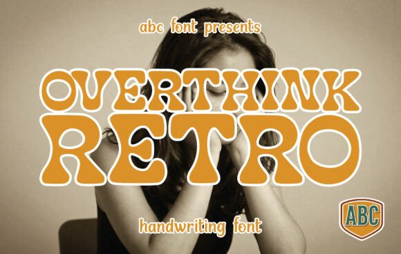 Overthink Retro Font for Creative Makers
