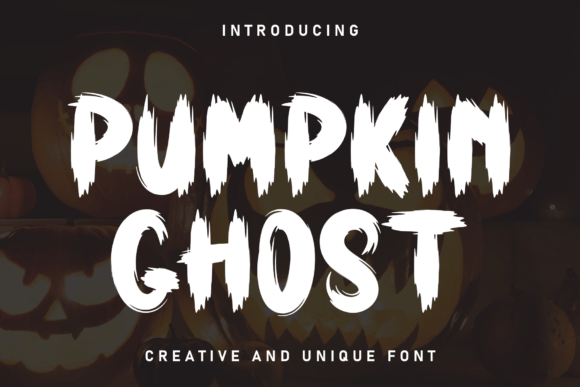 Pumpkin Ghost Font for Elegant Branding