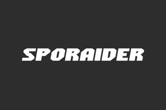 Sporaider Font for Bold Branding