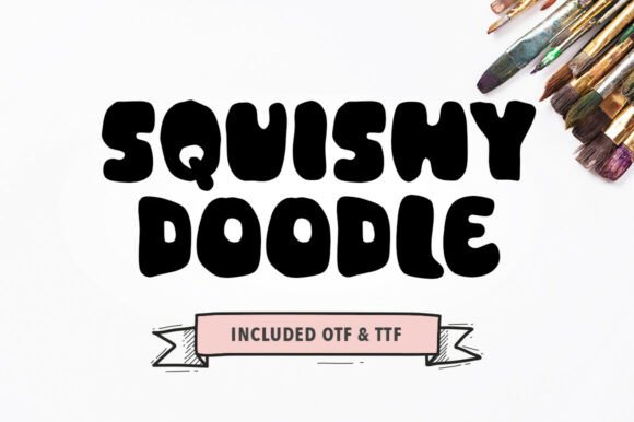 Squishy Doodle Font for Bold Branding