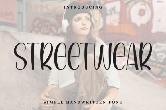 Streetwear Font for Web Design