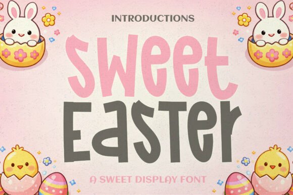 Sweet Easter Font for Creative Brands